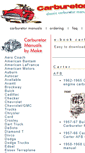 Mobile Screenshot of carburetormanuals.com